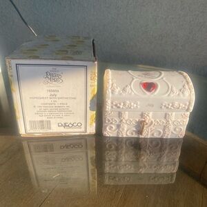 Enesco Precious Moments July Birthstone Box